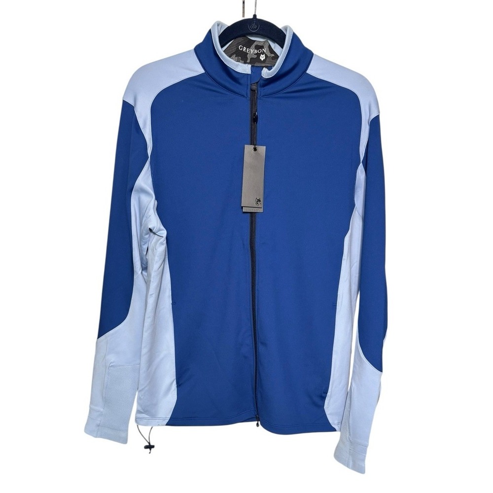 Greyson Sequoia Full Zip Jacket Blue Multi Size‎ Medium